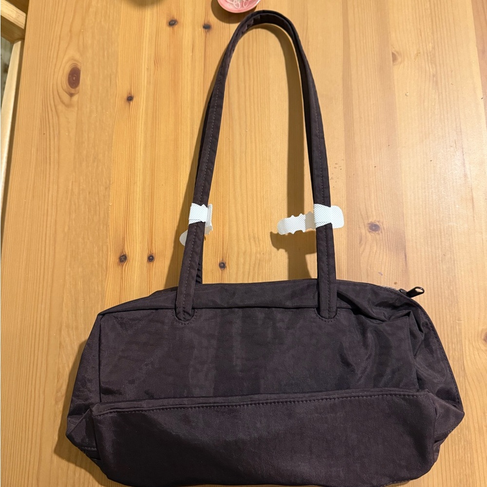Baggu bowler bag chocolate plum